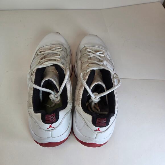 Nike Air Jordan 11 Retro Low Cherry 2012 White Red Size 13 528895-101 main image 14